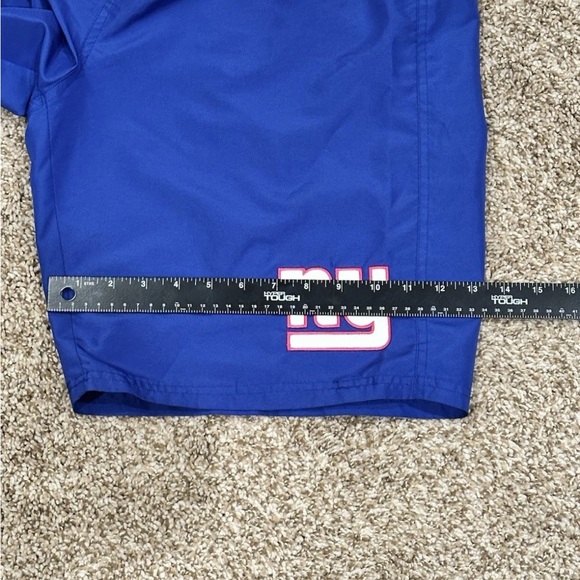 NFL Team Apparel New York Giants Swim Lounge Board Shorts Trunk Embroidered Sz L - Picture 5 of 8
